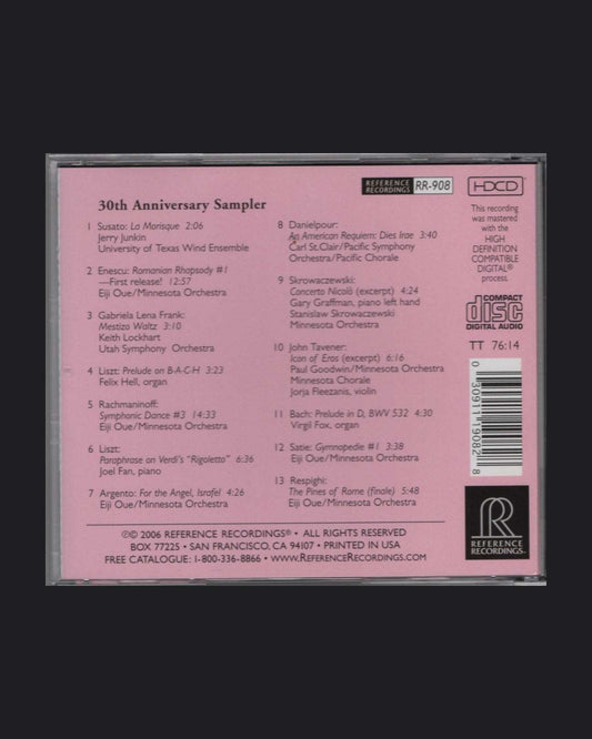 Reference Recordings - 30th Anniversary Sampler