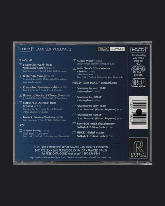 Reference Recordings - HDCD Sampler Volume 2