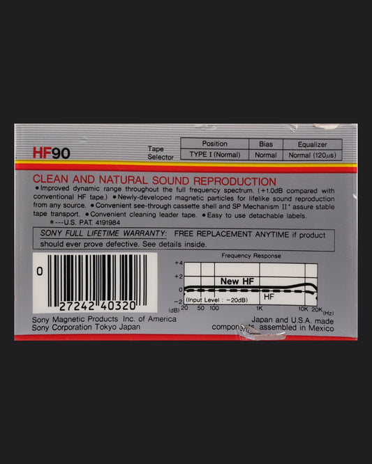 Sony HF (1986-1987 US) Ultra Ferric