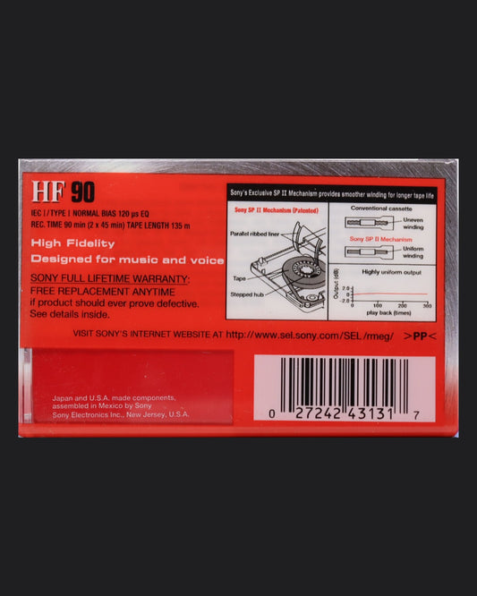Sony HF (1995-1996 US) Ultra Ferric
