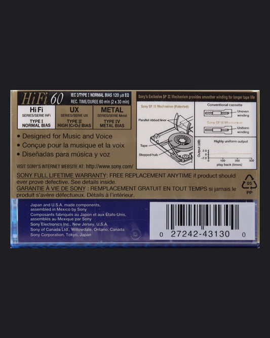 Sony HiFi (1996-1997 US) Ultra Ferric