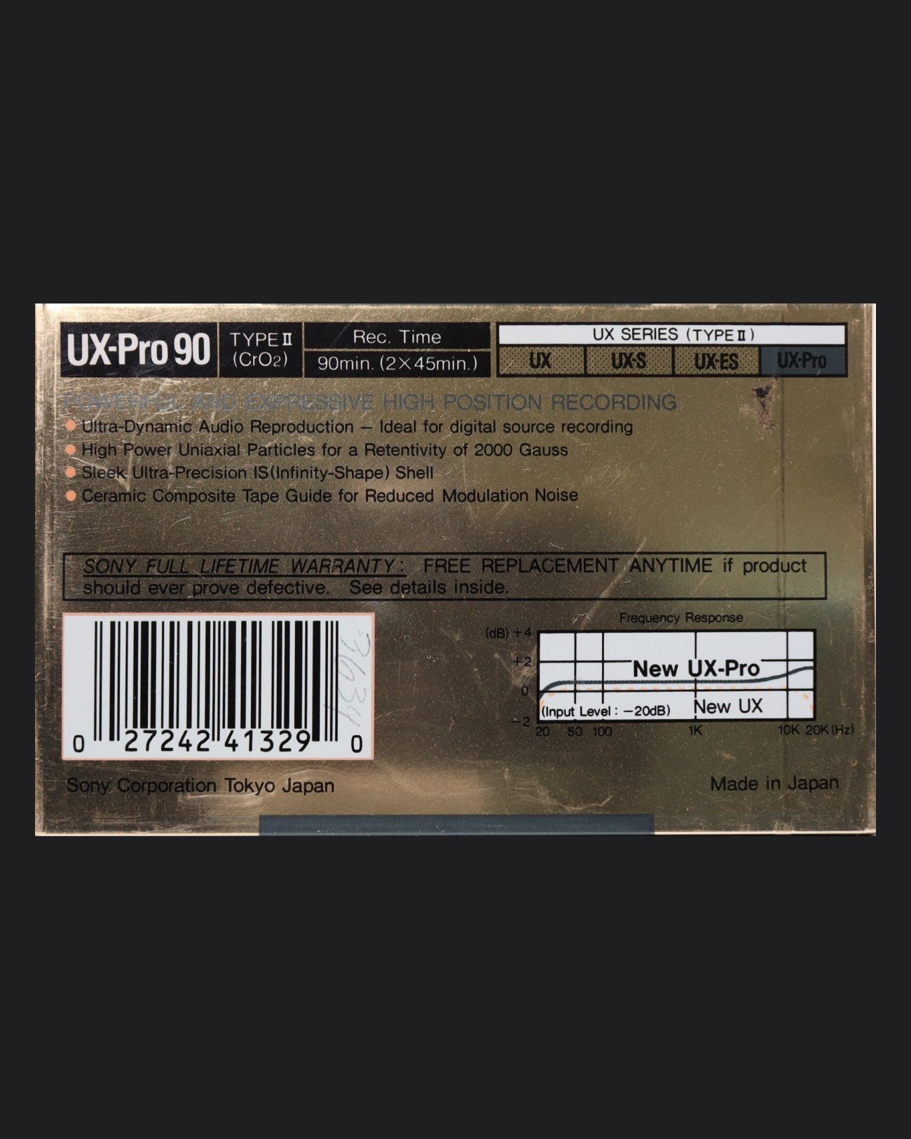 Sony UX-Pro (1988 US) Ultra Ferric