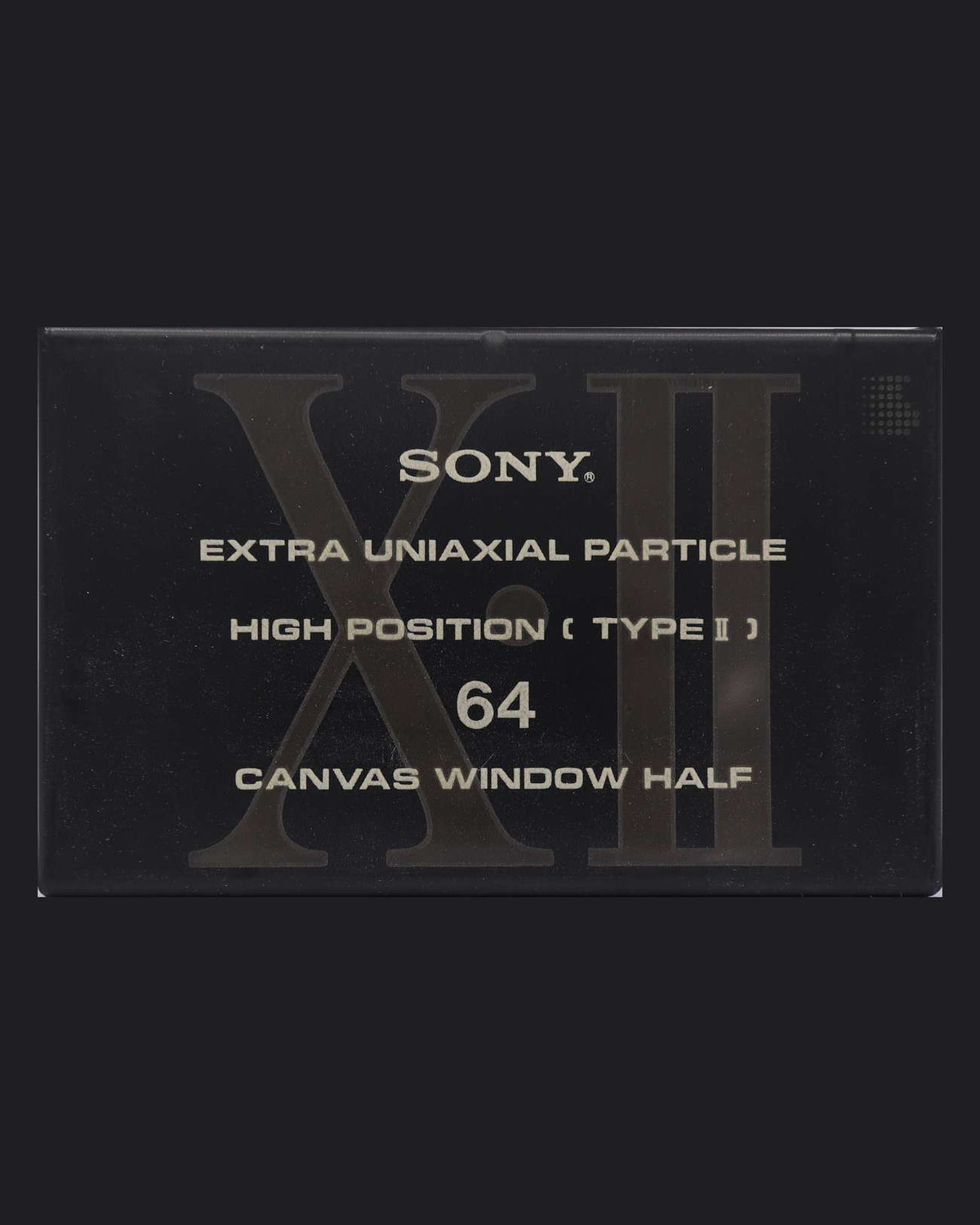 Sony X-II Type II - 1991 JP
