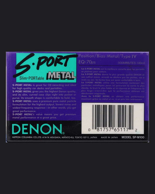 Denon S·Port Metal (1992-1993 US)