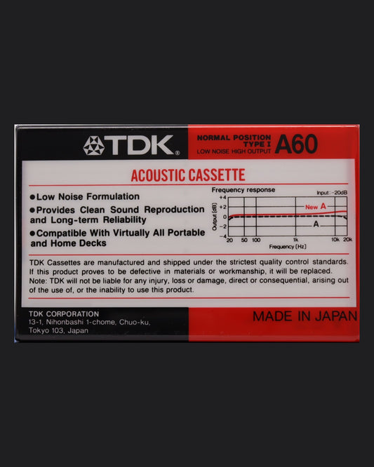 TDK A (1986 US) Ultra Ferric