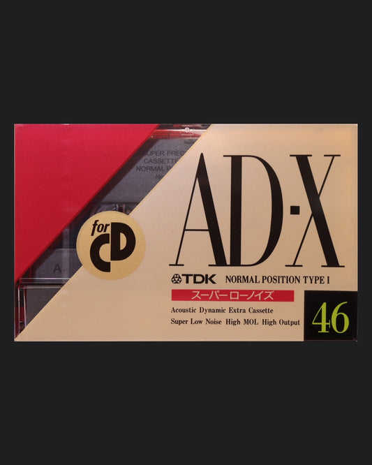 TDK AD-X (1990 JP) Ultra Ferric