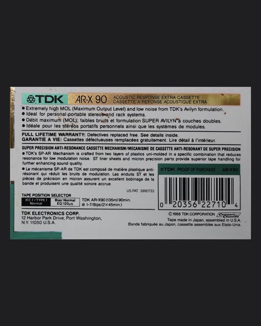 TDK AR-X (1987-1989 JP) Ultra Ferric