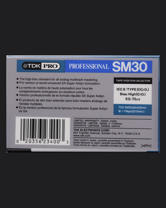 TDK Professional SM (1997-2001 US) Ultra Ferric