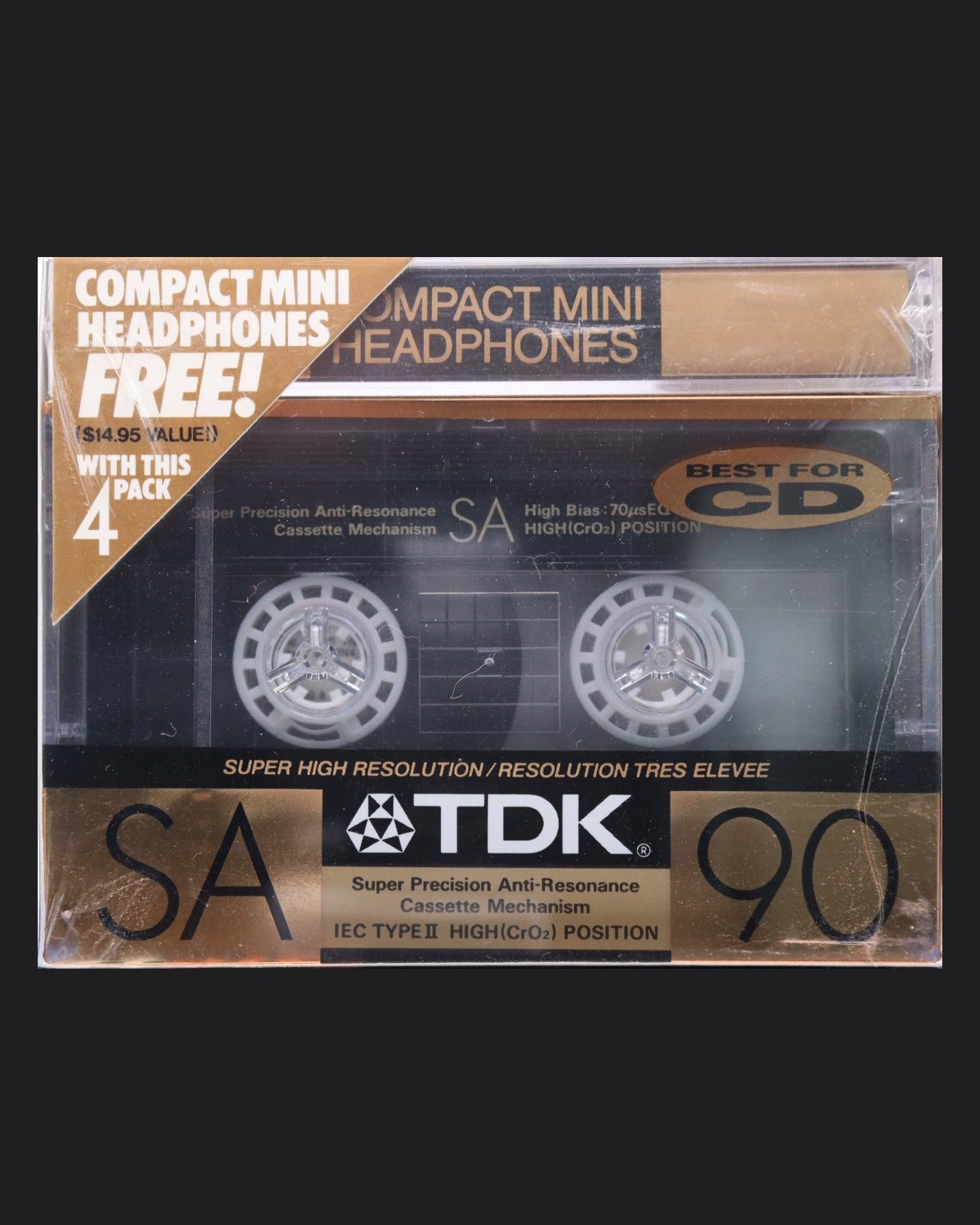TDK SA (1989 US) Ultra Ferric