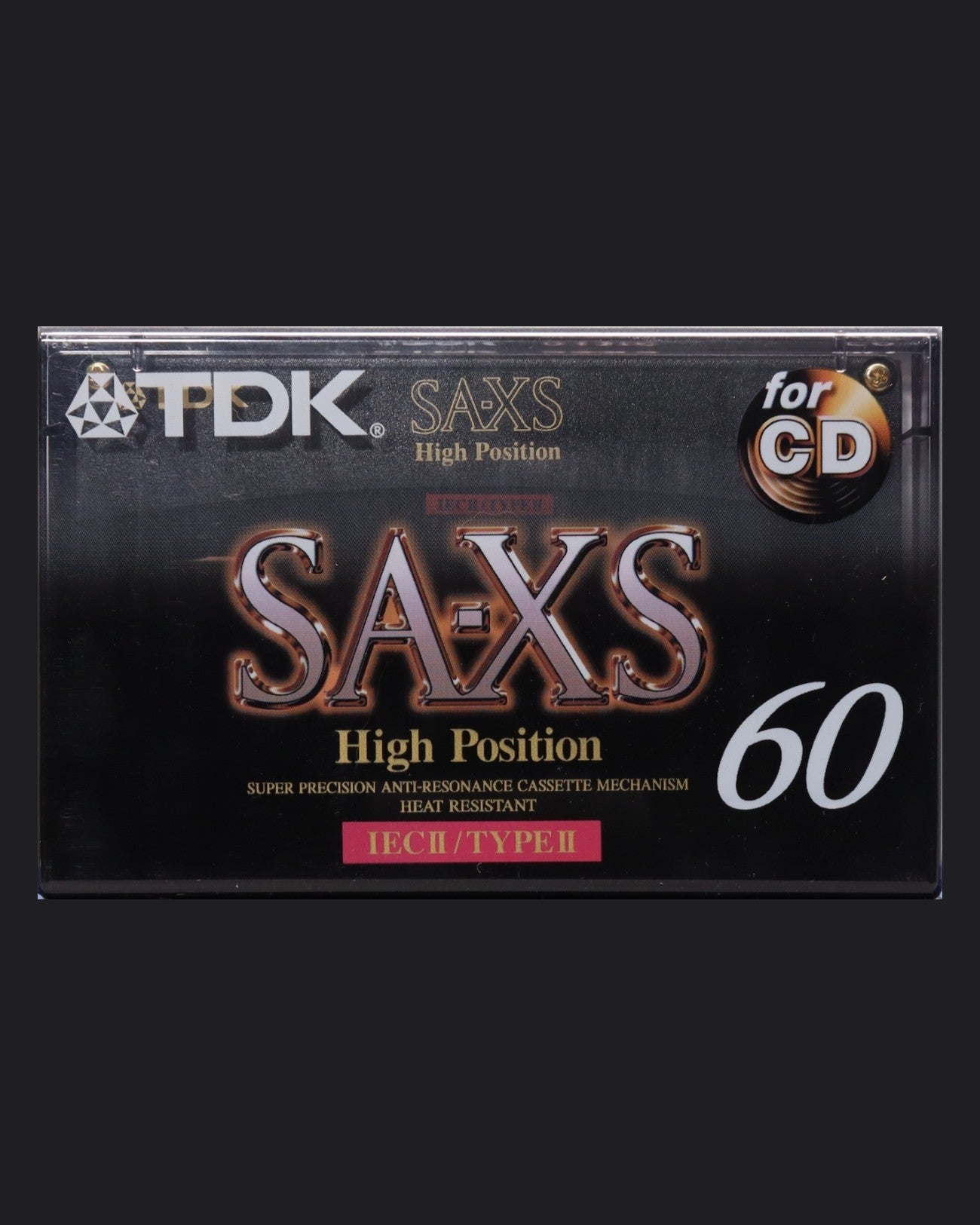 TDK SA-XS (1997-2001 EU) Ultra Ferric