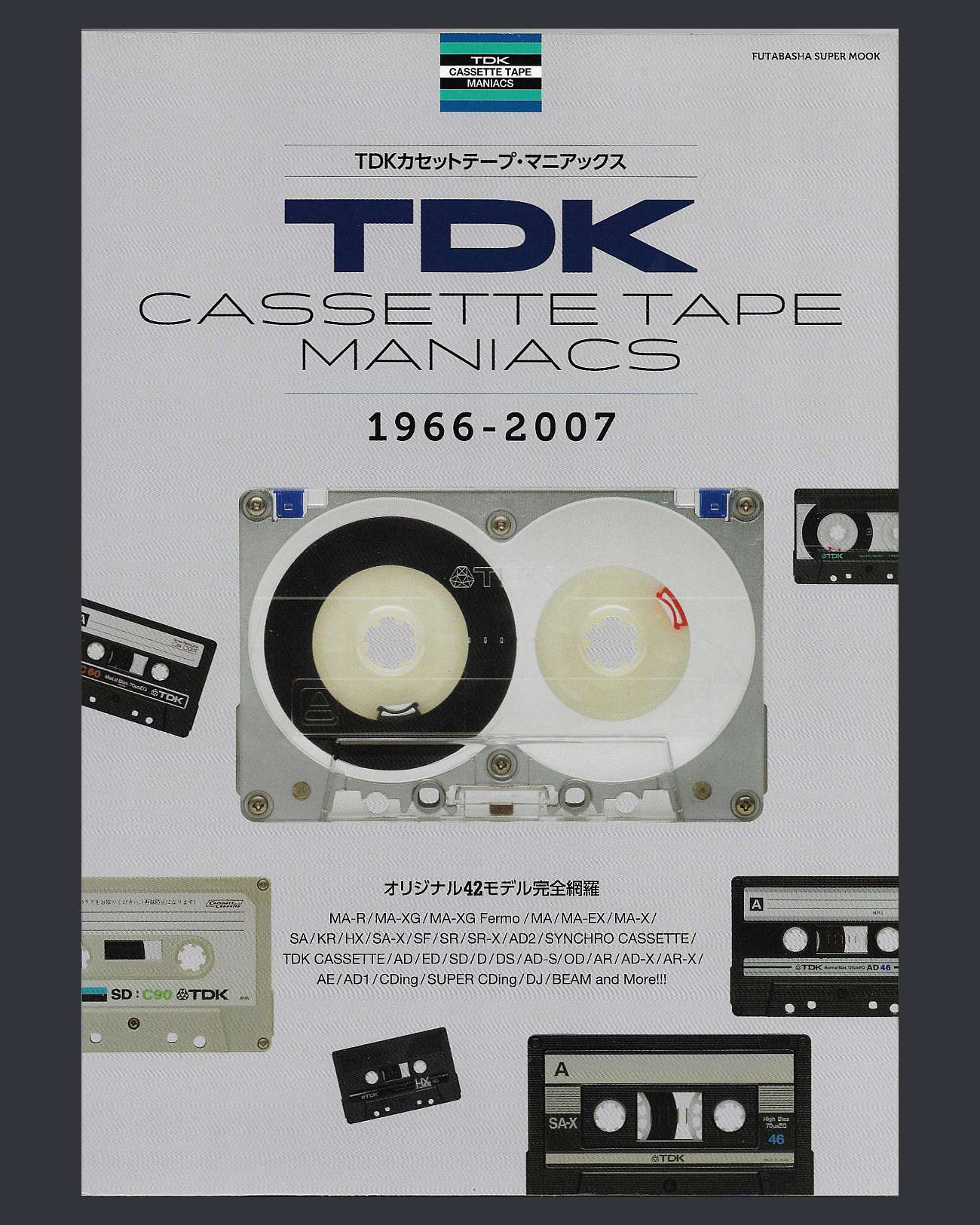 TDK Cassette Tape Maniacs 1966-2007 Book