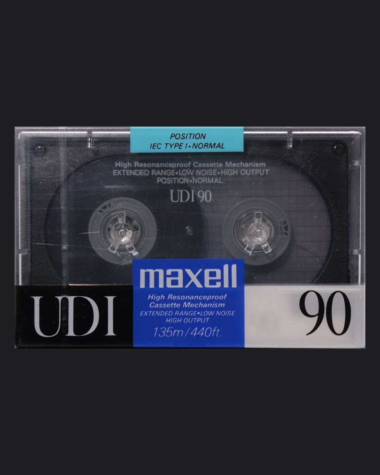 Image of Maxell UDI (1988-1989 US) - 90 Minutes