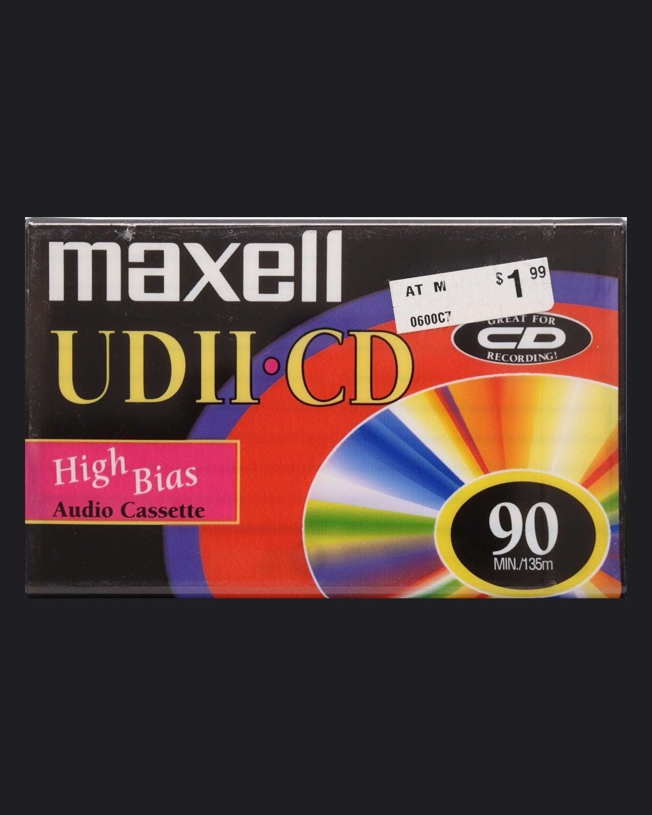Image of Maxell UDII CD (1996-1997 US) - 90 Minutes