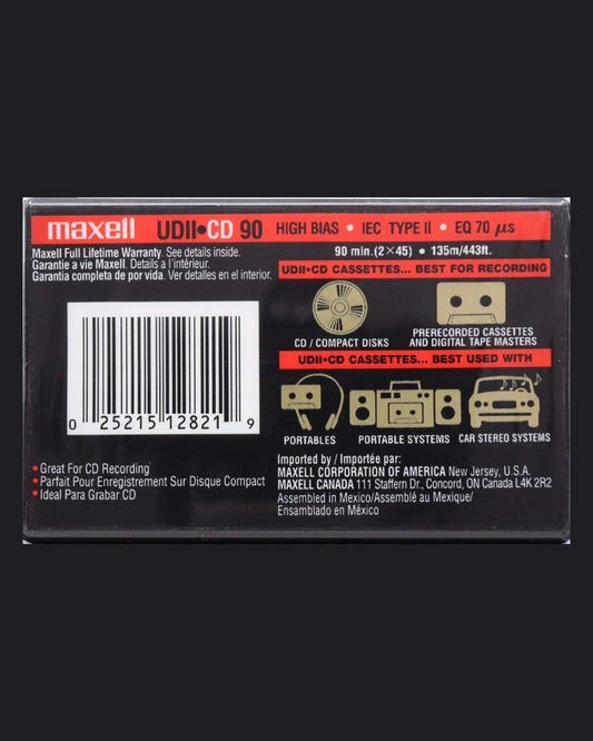 Image of Maxell UDII CD (2002-2005 US) - 90 Minutes
