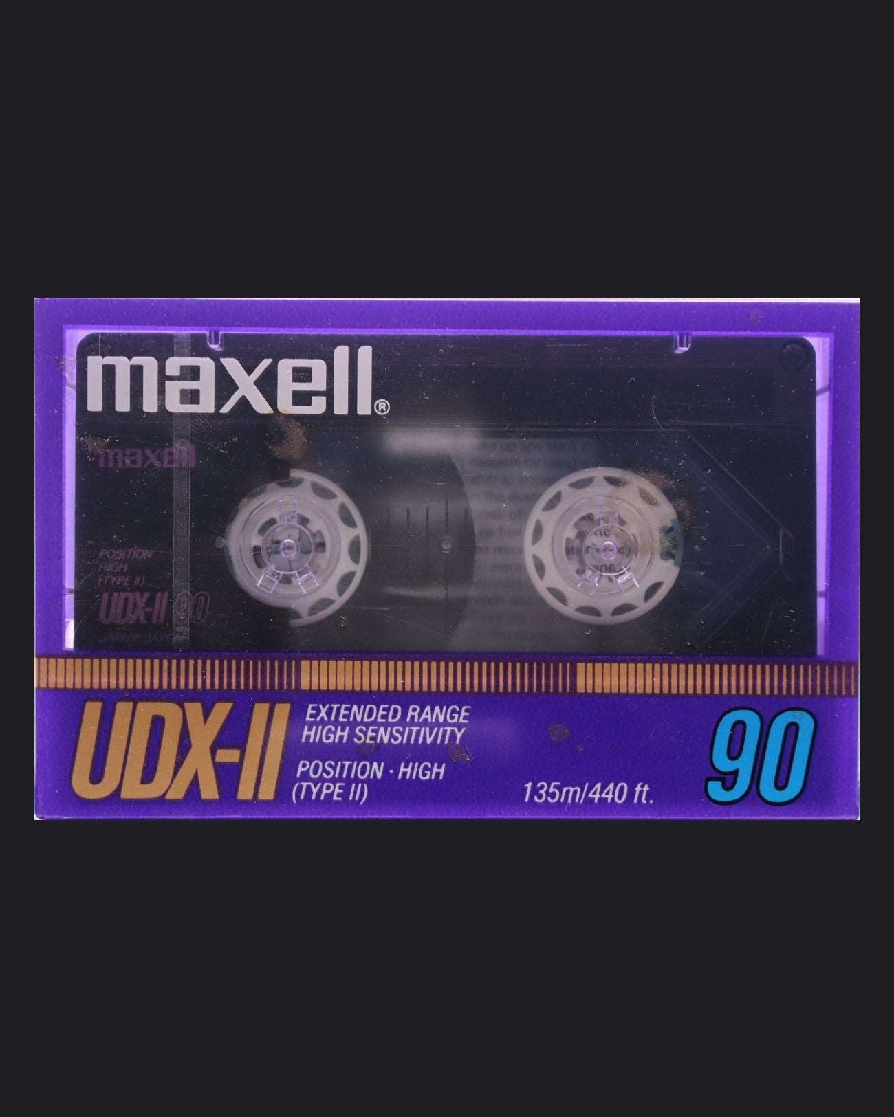 Image of Maxell UDX-II (1986-1987 US) - 90 Minutes