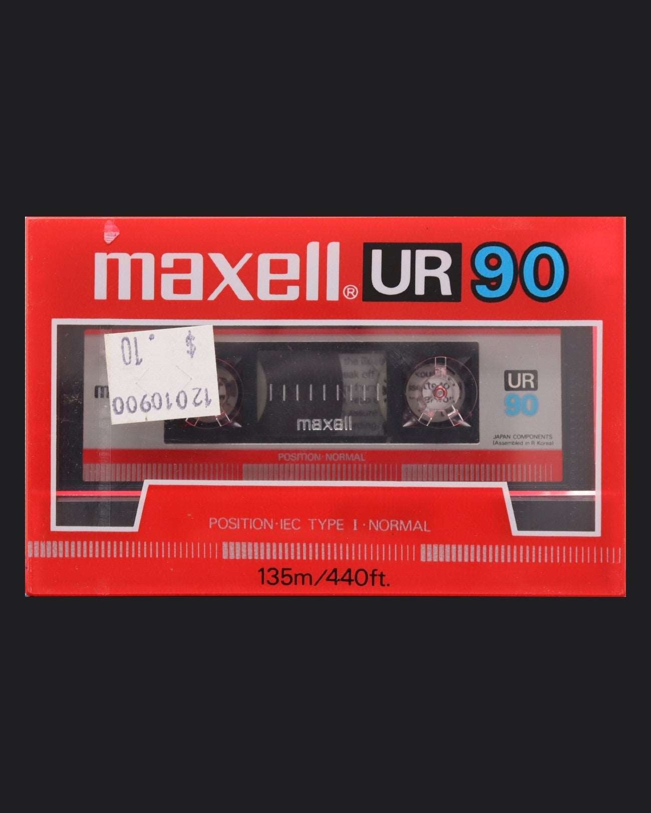 Image of Maxell UR (1986-1987 US) - 90 Minutes