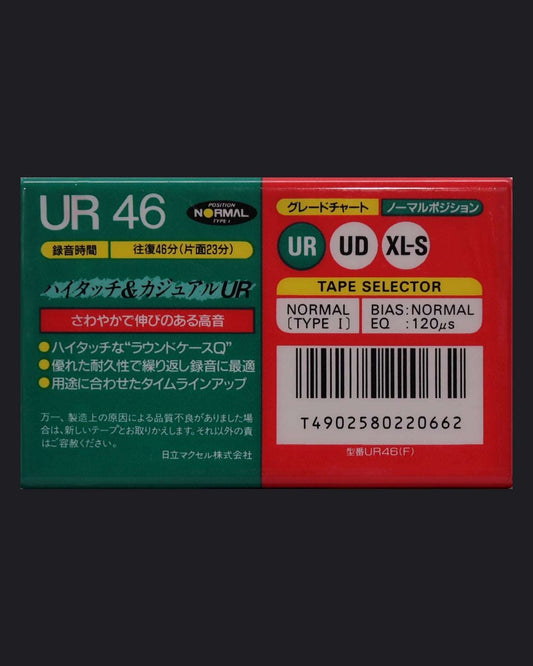 Image of Maxell UR (1992-1993 JP) - 46 Minutes