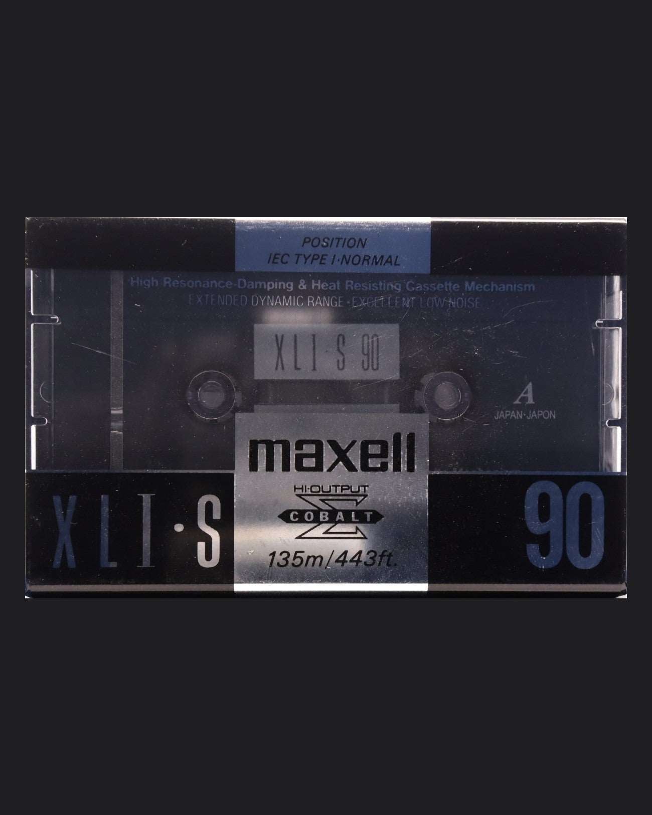 Image of Maxell XLI-S (1991-1992 US) - 90 Minutes