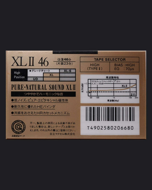 Image of Maxell XLII (1988-1989 JP) - 60 Minutes