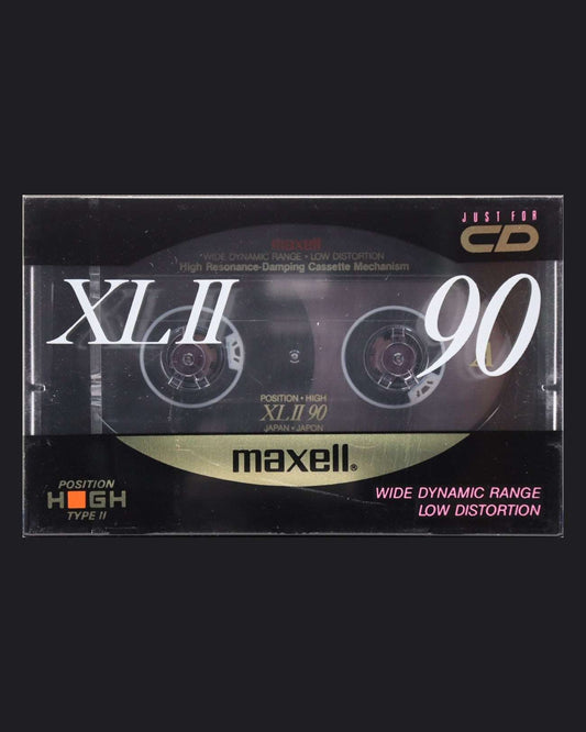 Image of Maxell XLII (1990-1991 JP) - 90 Minutes