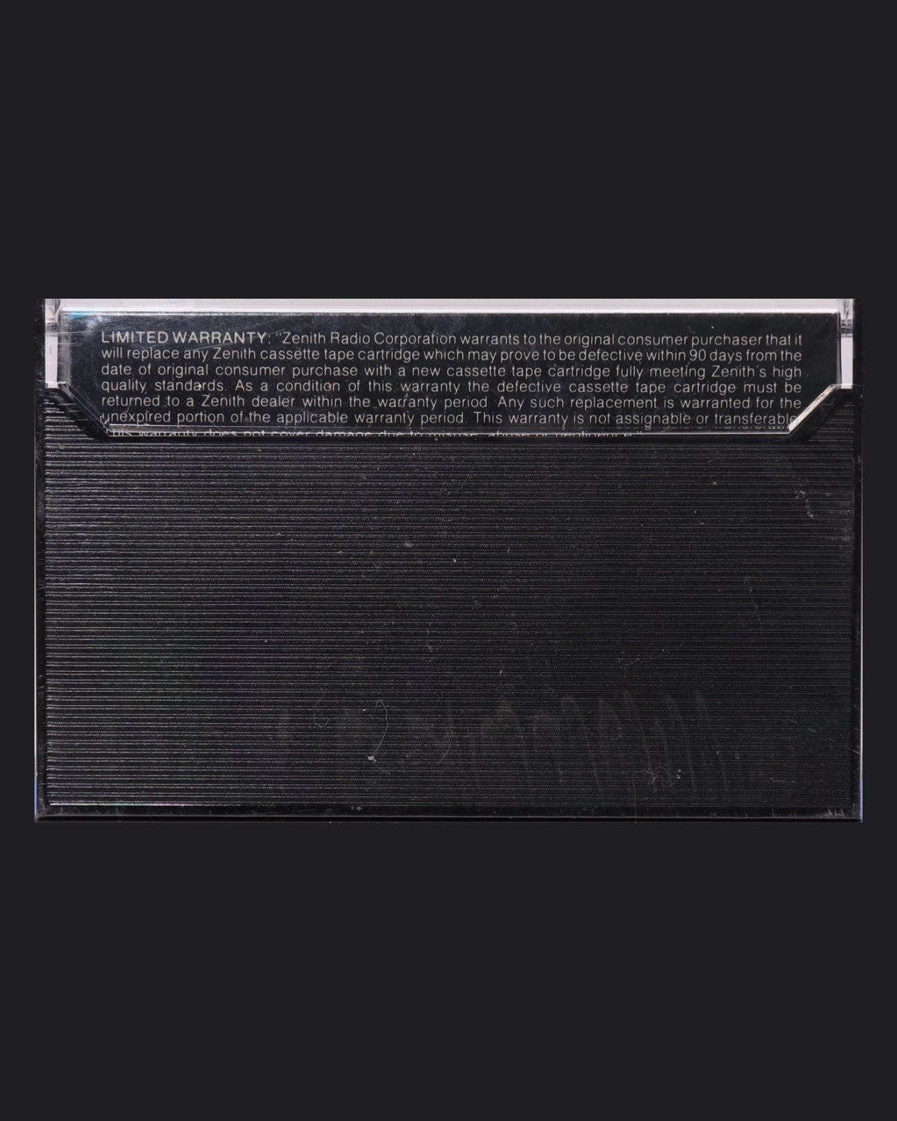 Zenith High Performance (1984 US) Ultra Ferric