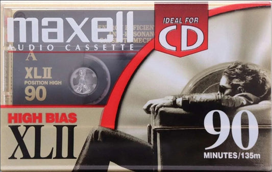 Maxell XLII High Bias Type II Blank Cassette Tape
