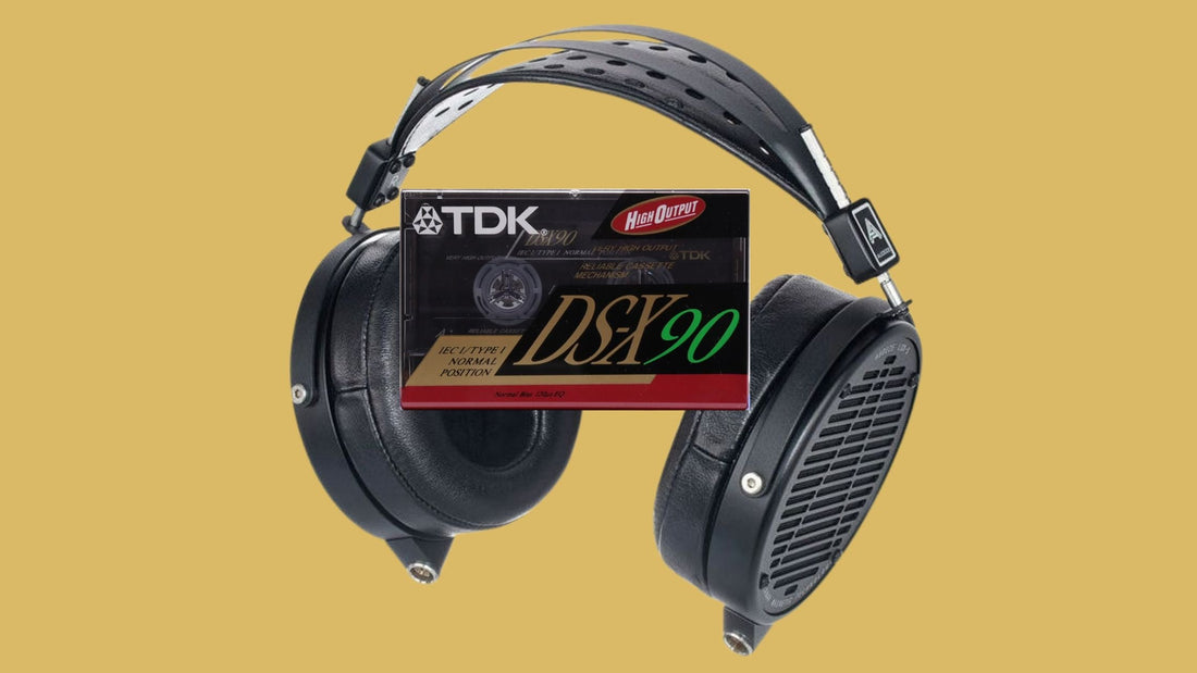 TDK DS-X cassette tape review using Audeze LCD-X headphones