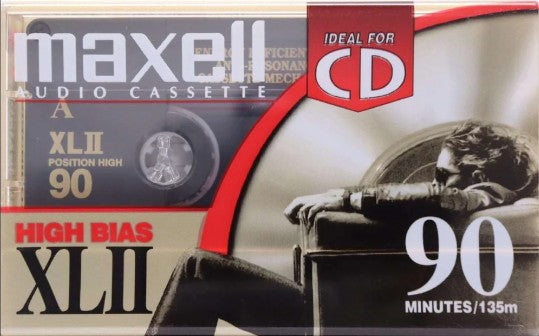 Maxell XLII High Bias Type II cassette tape