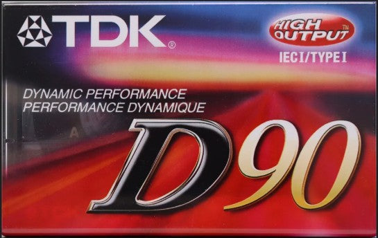 TDK D Dynamic Type I Normal Bias Cassette Tape
