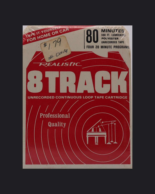 Realistic 8-Track Professional Quality Tape (US)