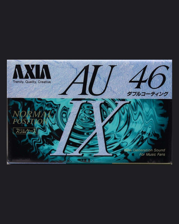 AXIA AU-Ix (1993 JP) - Blank Audio Cassette Tape - New Sealed – Ultra ...