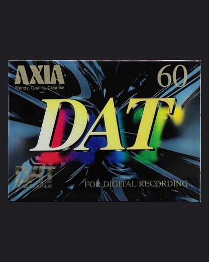 AXIA DAT B blank DAT tape 60 minutes- front view