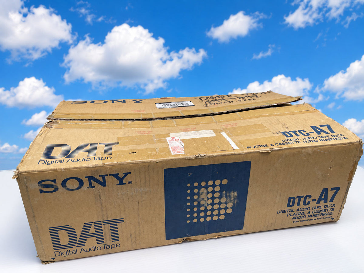 SONY DTC-A7 DAT Recorder S/N 808239 IOB with Remote and Rack Ears - Just Serviced and Recapped