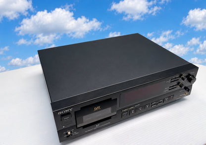 SONY DTC-A7 DAT Recorder S/N 808239 IOB with Remote and Rack Ears - Just Serviced and Recapped