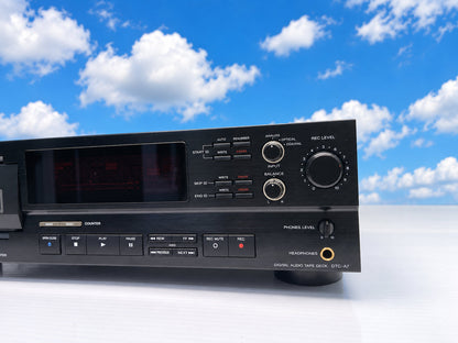 SONY DTC-A7 DAT Recorder S/N 808239 IOB with Remote and Rack Ears - Just Serviced and Recapped