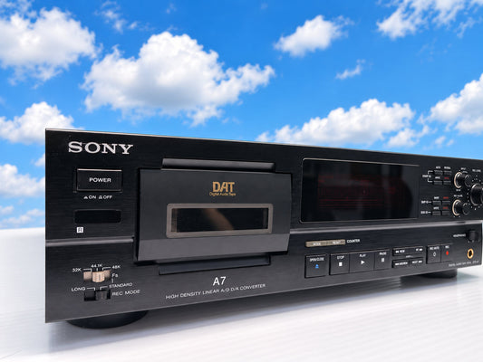 SONY DTC-A7 DAT Recorder S/N 808239 IOB with Remote and Rack Ears - Just Serviced and Recapped
