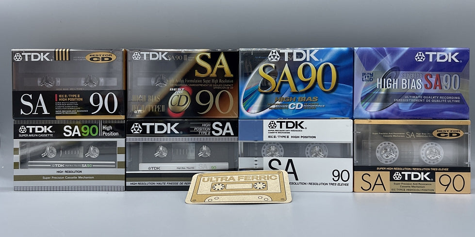 Tapeheads Exclusive October 2024 - TDK SA 90 Set 1982-2005