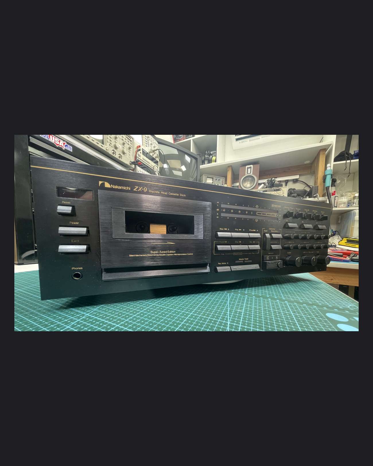Nakamichi ZX-9 S/N 1393 Restored to perfection by Willy Hermann and Perry Esposito