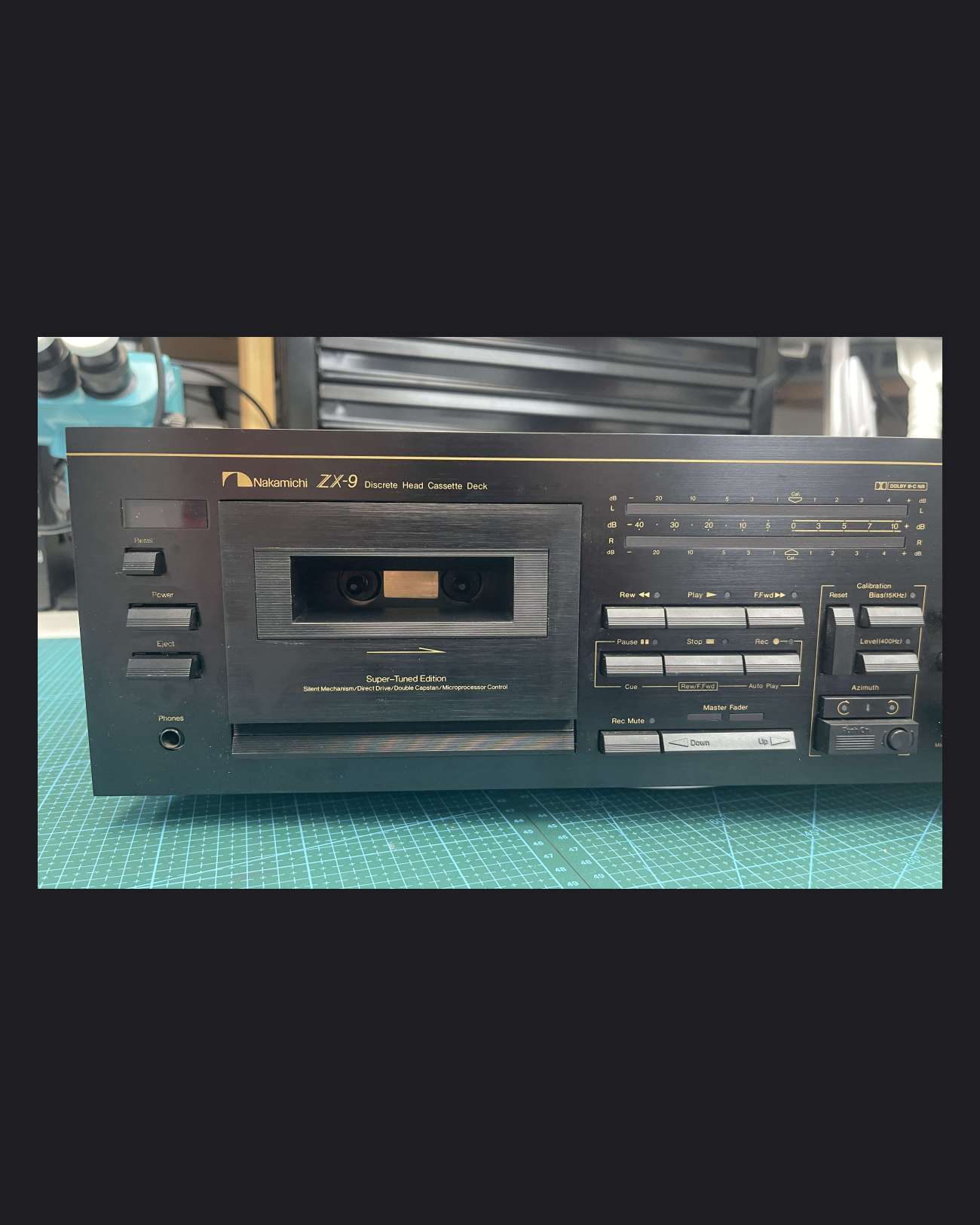 Nakamichi ZX-9 S/N 1393 Restored to perfection by Willy Hermann and Perry Esposito