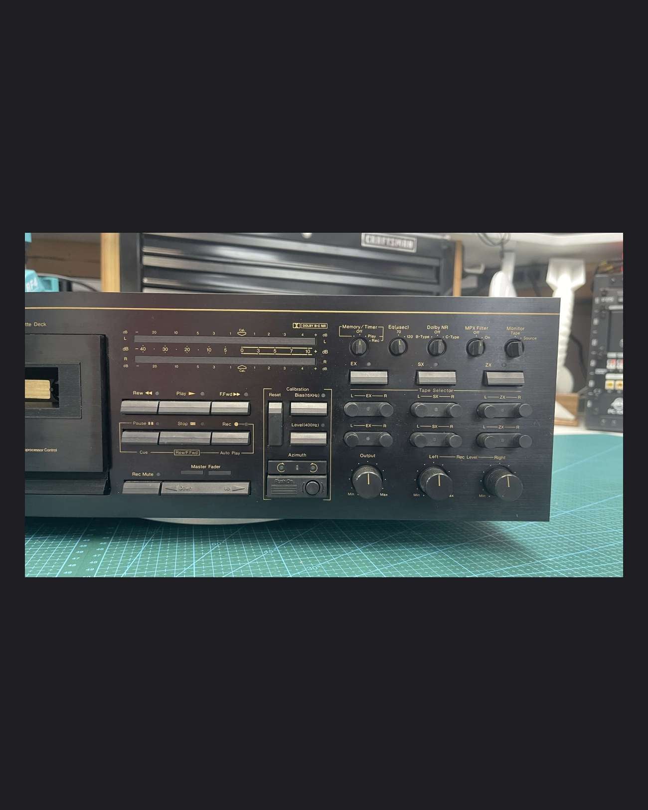 Nakamichi ZX-9 S/N 1393 Restored to perfection by Willy Hermann and Perry Esposito