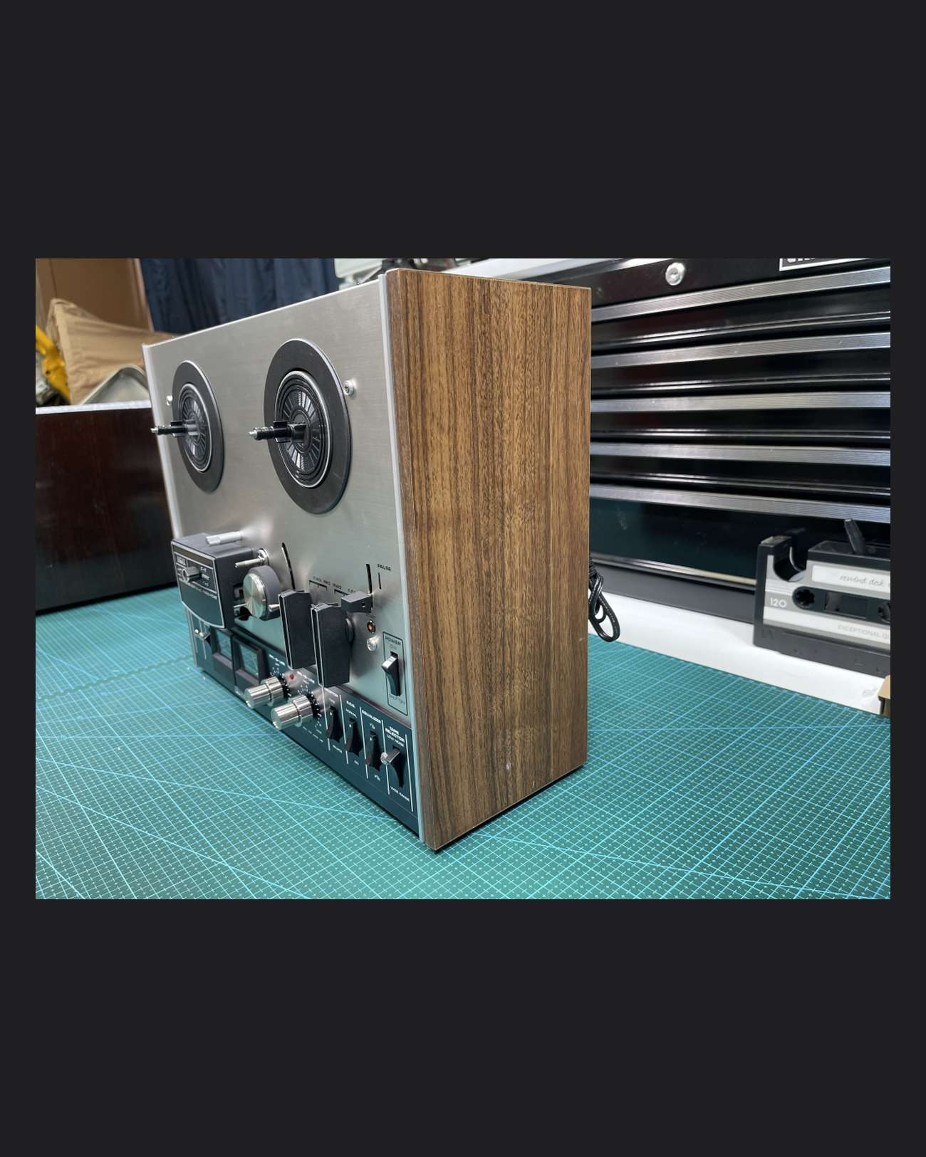 AKAI 4000DB Reel to Reel Recorder NOS IOB and Fully Serviced by Curt Palme!