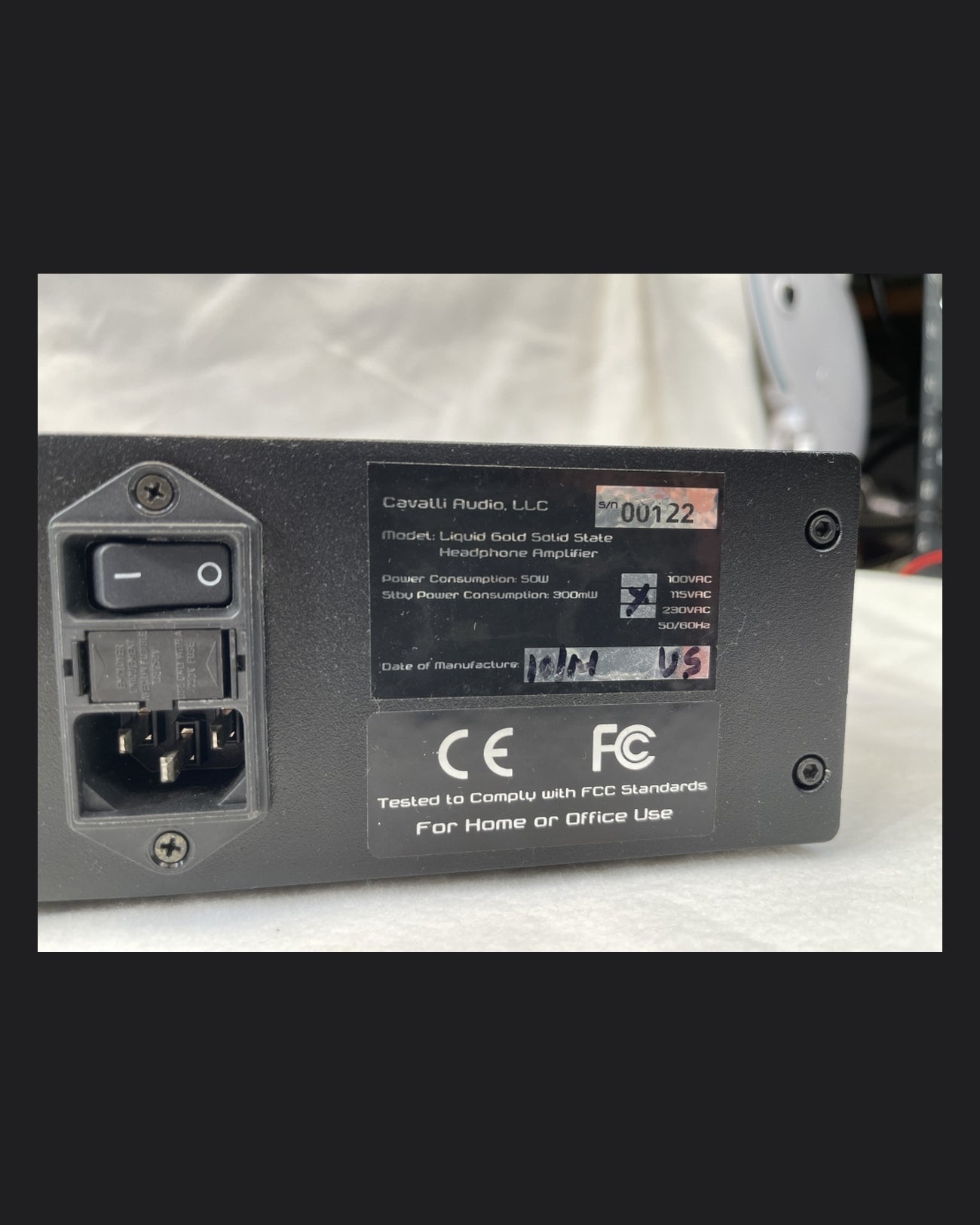 Cavalli Audio Liquid Gold Statement Class Headphone Amplifier