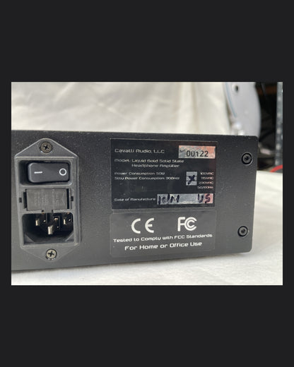 Cavalli Audio Liquid Gold Statement Class Headphone Amplifier