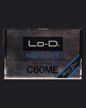 Hitachi LO-D Metal Type IV blank cassette tape Hitachi, 1981 JP — front view new sealed