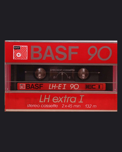 Image of BASF LH Extra I (1982-1983) Cassette Tape - 90 Minutes