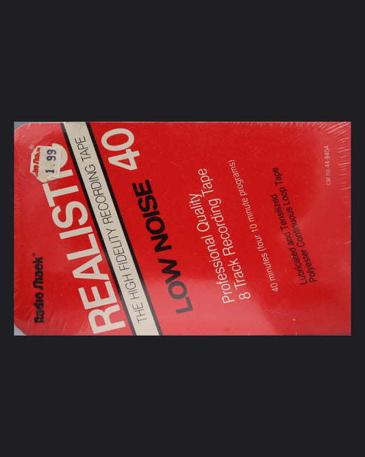 Realistic 8-Track Low Noise Professional Quality Tape (US)