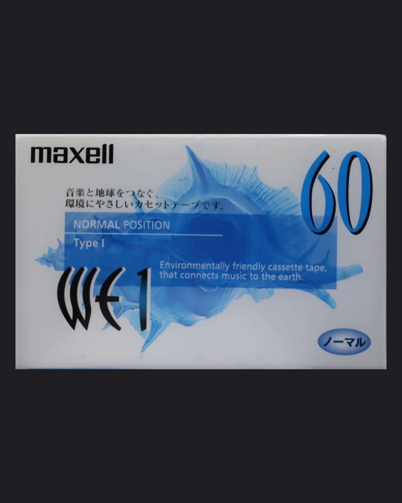 Image of Maxell WE 1 (1991 JP) - 60 Minutes