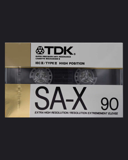 TDK SA-X (1987-1989 US)