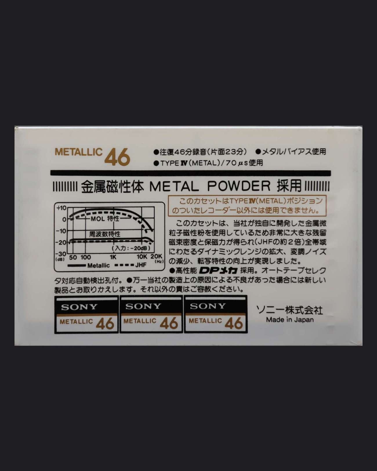 Sony Metallic (1978-1982 JP)