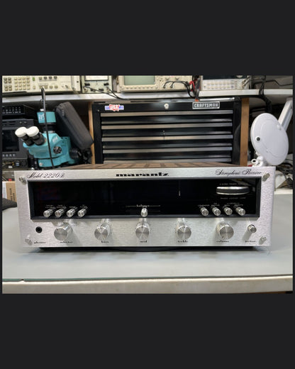 Marantz 2220B Receiver in Near Mint Condition. Professionally Rebuilt + 30 Day Warranty!